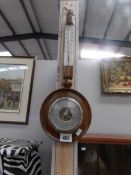 A small barometer.