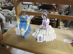 2 Royal Doulton figurines, First Steps and Daydreams.