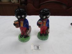 2 boxed limited edition Coalport Robinson's Golly figures,.