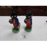 2 boxed limited edition Coalport Robinson's Golly figures,.