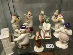 12 Royal Doulton 'The Snowman Gift Collection' figures.