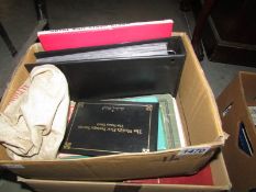 2 boxes containing a mint and used collection of Queen Elizabeth II pre-decimal and machin