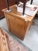 An oak cupboard.