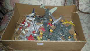 Over 30 play worn Dinky aircraft