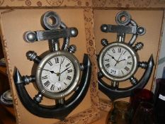 2 anchor clocks.