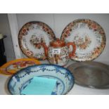 A mixed lot of oriental china etc.