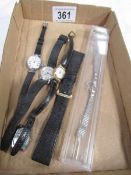 A quantity of ladies wrist watches,