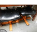 A pair of stools.