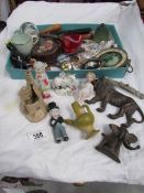 A tray of interesting miscellaneous items.