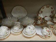 2 Queen's china tea sets etc.