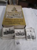 Holmens of Sweden shop display matchboxes and Lincoln snapshot booklets.