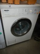 A Meile washing machine,.