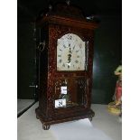 An old mantel clock.