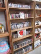 6 shelves of music CD's including Rock, Pop etc.