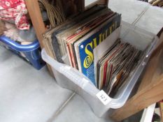 A mixed lot of LP records including Steve Forbert, Paul McCartney, Esther Philips,