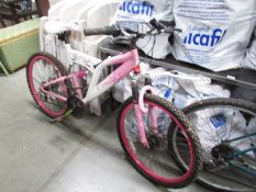 A girls bike.