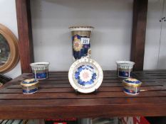 A collection of Royal Worcester Millenium commemorative china.