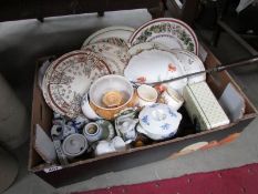 A mixed lot of China including Wedgwood.