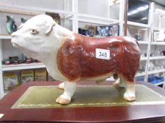 A large china bull.