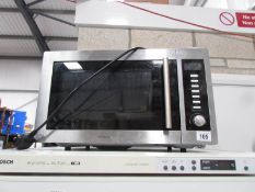 A Kenwood microwave oven.