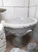 An acanthus garden urn.