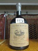 A full unopened 1 litre bottle of Vintage Glenmorangie Scotch whisky.