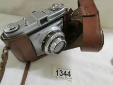 A cased Kodak 'Retinette' camera.