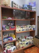 A large collection of die cast models including LLedo.
