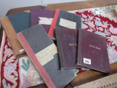 A quantity of old ledgers, note books etc.
