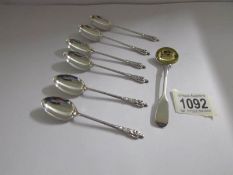 A set of 6 silver apostle spoons (Cooper Brothers & Sons Ltd.