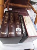 A collection of Folio Society books - 'The First Folio of Shakespeare',