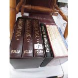 A collection of Folio Society books - 'The First Folio of Shakespeare',