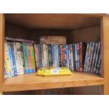 A collection of DVD's including Family Guy box sets, Super Heroes, Disney etc.