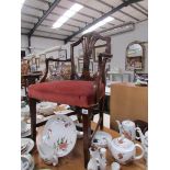 4 'Wheatsheaf' dining chairs and a matching carver chair.