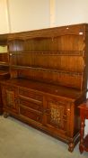 A good quality oak dresser.