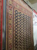 A Bokhara rug, 230 x 160 cm.