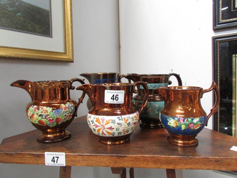 A large quantity of Victorian and later lustre ware including Sunderland, a few pieces a/f. - Image 2 of 4