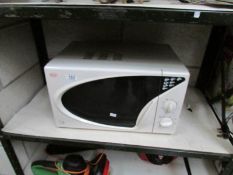 A swan microwave oven.