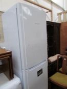 A Hotpoint fridge freezer.