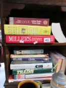 A collection of reference books including MIller's, clocks & watches, antiques etc.