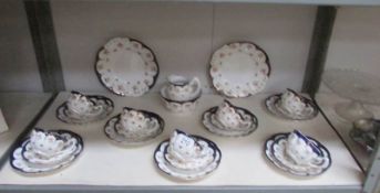 25 pieces of china tea ware.