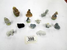 A quantity of Wade whimsies including rare 1950's examples.