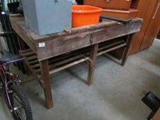 A work bench,