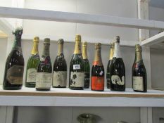 A quantity of wine and champagne including Moet.