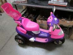 A child's trike.