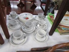 A quantity of J E Heath Ltd Erica hotel tea ware etc.