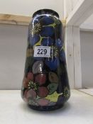 A 'Jacobean' patterned vase.