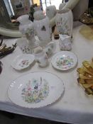 A mixed lot of Aynsley including pair of vases etc.