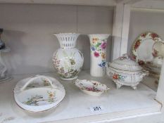 5 items of china including Royal Doulton and Royal Crown Derby.
