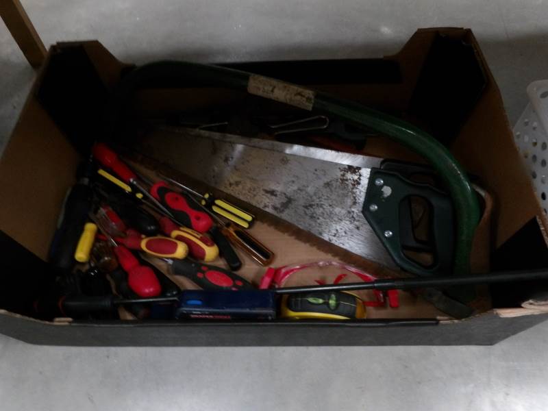 A mixed lot of tools and tool box. - Image 2 of 4